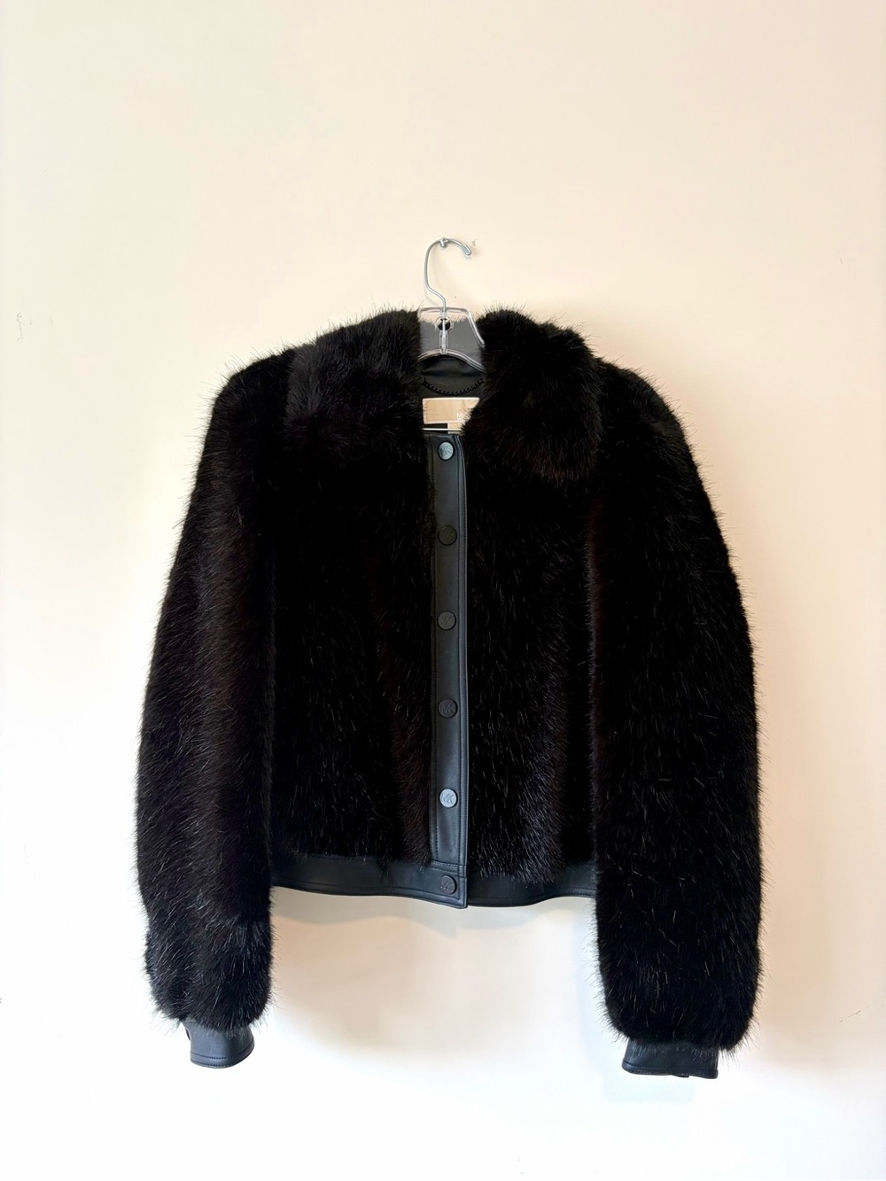 Michael Kors Faux Fur Bomber Jacket - Women